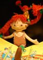 Пеппи Длинныйчулок в образе тряпичной куклы; выставлена в «игрушечном мире» в музее Обер-Салине (Бад-Киссинген)