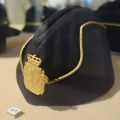 Пилотка норвежской полиции образца 1969—1994 гг. На выставке в Норвежском национальном музее правосудия в Тронхейме.