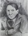 Pierre de Belay, портрет Пабло Пикассо, 1910 г.