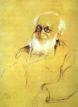 Портрет П.Семёнова-Тян-Шанского. 1905, В. Серов