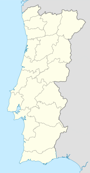 Лиссабон на карте