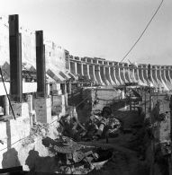 Разрушенный Днепрогэс. 1943 год