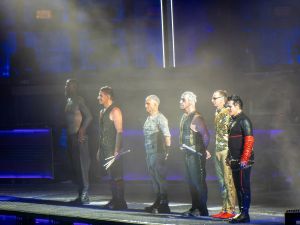 Rammstein на концерте в Лос-Анджелесе. 24 сентября 2022 года