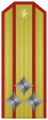 Rank insignia of Полковник of the Bulgarian Army.png