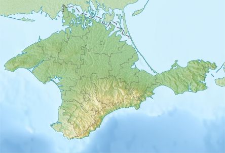 Relief map of Crimea in Russia.jpg