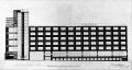 Проект Русгертора, фасад, (арх. Голосов), 1926 г.