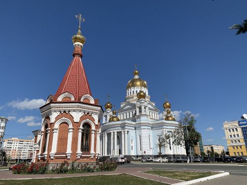 Часовня возле собора св.праведного воина Ушакова