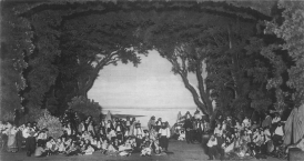 Сергей Рахманинов - Алеко - картина первого спектакля, 1893 г.