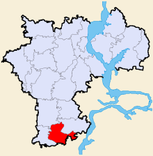 Старокулаткинский район на карте Ульяновской области