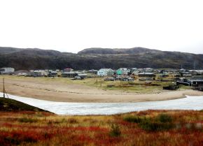 Вид на Териберку