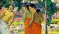 Поль Гоген, "Три таитянки", 1896 (постимпрессионизм, повлиял на фовизм)