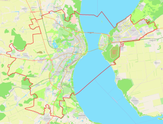 Карта расположения Ульяновска