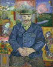 Vincent van Gogh, Portrait of Père Tanguy (Father Tanguy), 1887