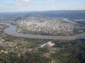 Vista Aérea de União da Vitória - PR.JPG