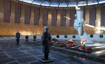 В Зале воинской славы музея-заповедника «Сталинградская битва» на Мамаевом кургане. 2 февраля 2023 года