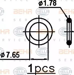 Фото 8FC351300-241 Конденсатор BEHR HELLA SERVICE {forloop.counter}}