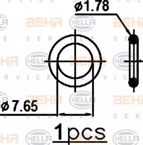 Фото 8FC351301071 Конденсатор BEHR HELLA SERVICE {forloop.counter}}