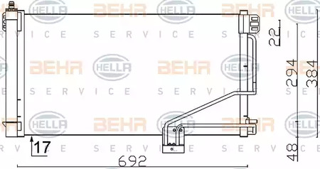 Фото 8FC351301-354 Конденсатор BEHR HELLA SERVICE {forloop.counter}}