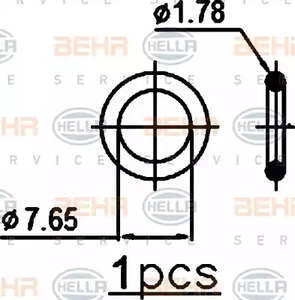 Фото 8FC351301741 Конденсатор BEHR HELLA SERVICE {forloop.counter}}