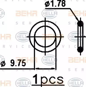 Фото 8FC351301741 Конденсатор BEHR HELLA SERVICE {forloop.counter}}