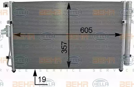 Фото 8FC351302341 Конденсатор BEHR HELLA SERVICE {forloop.counter}}