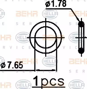 Фото 8FC351310621 Конденсатор BEHR HELLA SERVICE {forloop.counter}}