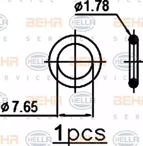 Фото 8FC351319411 Конденсатор BEHR HELLA SERVICE {forloop.counter}}