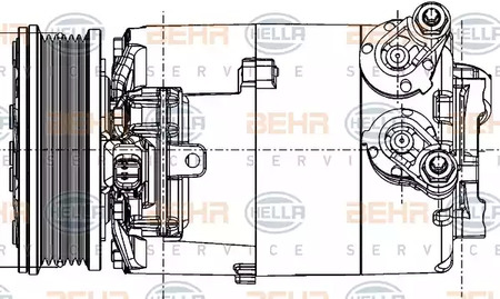 Фото 8FK351334351 Компрессор BEHR HELLA SERVICE {forloop.counter}}