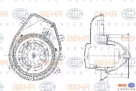 Фото 8EW009159131 вентилятор BEHR HELLA SERVICE {forloop.counter}}