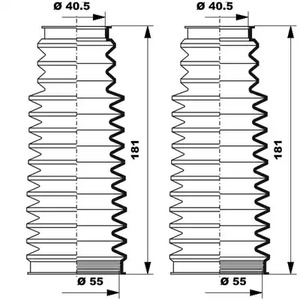 Фото K150163 Комплект пыльника MOOG {forloop.counter}}