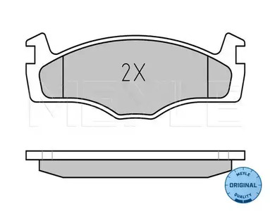 Фото 0252088715 Комплект тормозных колодок Meyle {forloop.counter}}