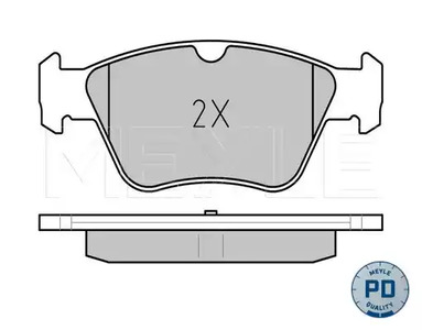 Фото 0252166419PD Комплект тормозных колодок MEYLE {forloop.counter}}