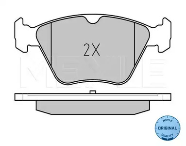 Фото 025 216 7020 Комплект тормозных колодок Meyle {forloop.counter}}