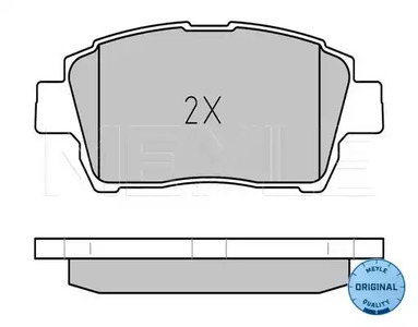 Фото 0 252 351 017 Комплект тормозных колодок Meyle {forloop.counter}}