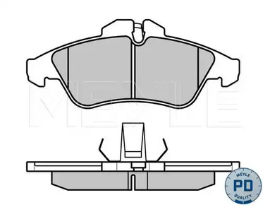 Фото 0252399020PD Комплект тормозных колодок MEYLE {forloop.counter}}