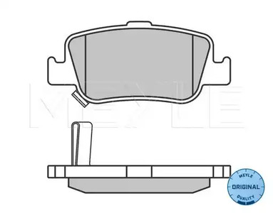 Фото 0252466415W Комплект тормозных колодок Meyle {forloop.counter}}