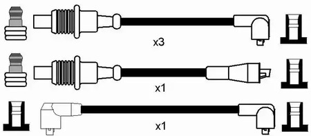 Фото 7156 Комплект электропроводки NGK {forloop.counter}}