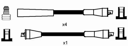 Фото 0722 Комплект электропроводки NGK {forloop.counter}}