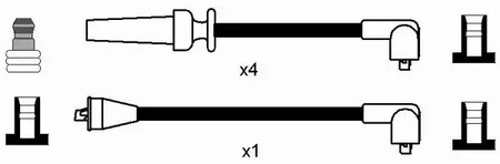 Фото 8461 Комплект электропроводки NGK {forloop.counter}}