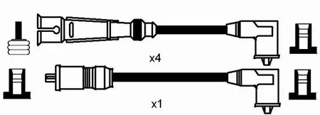 Фото 2579 Комплект электропроводки NGK {forloop.counter}}