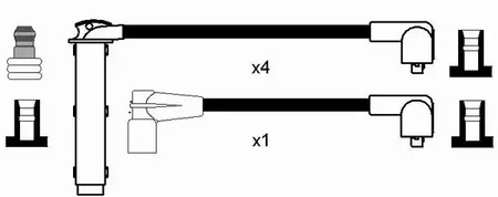 Фото 2585 Комплект электропроводки NGK {forloop.counter}}