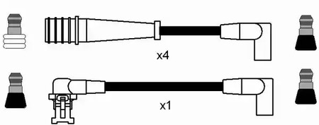 Фото 7151 Комплект электропроводки NGK {forloop.counter}}