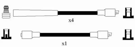 Фото 2590 Комплект электропроводки NGK {forloop.counter}}
