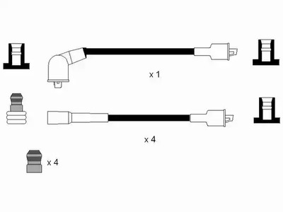 Фото 0665 Комплект электропроводки NGK {forloop.counter}}
