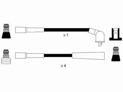 Фото 0701 Комплект электропроводки NGK {forloop.counter}}