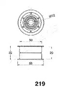 Фото BE219 Натяжитель JAPANPARTS {forloop.counter}}