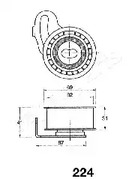 Фото BE-224 Натяжитель JapanParts {forloop.counter}}