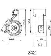 Фото BE242 Натяжитель JAPANPARTS {forloop.counter}}