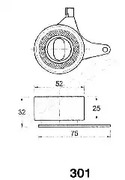 Фото BE301 Натяжитель JAPANPARTS {forloop.counter}}