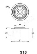 Фото BE-315 Натяжитель JapanParts {forloop.counter}}